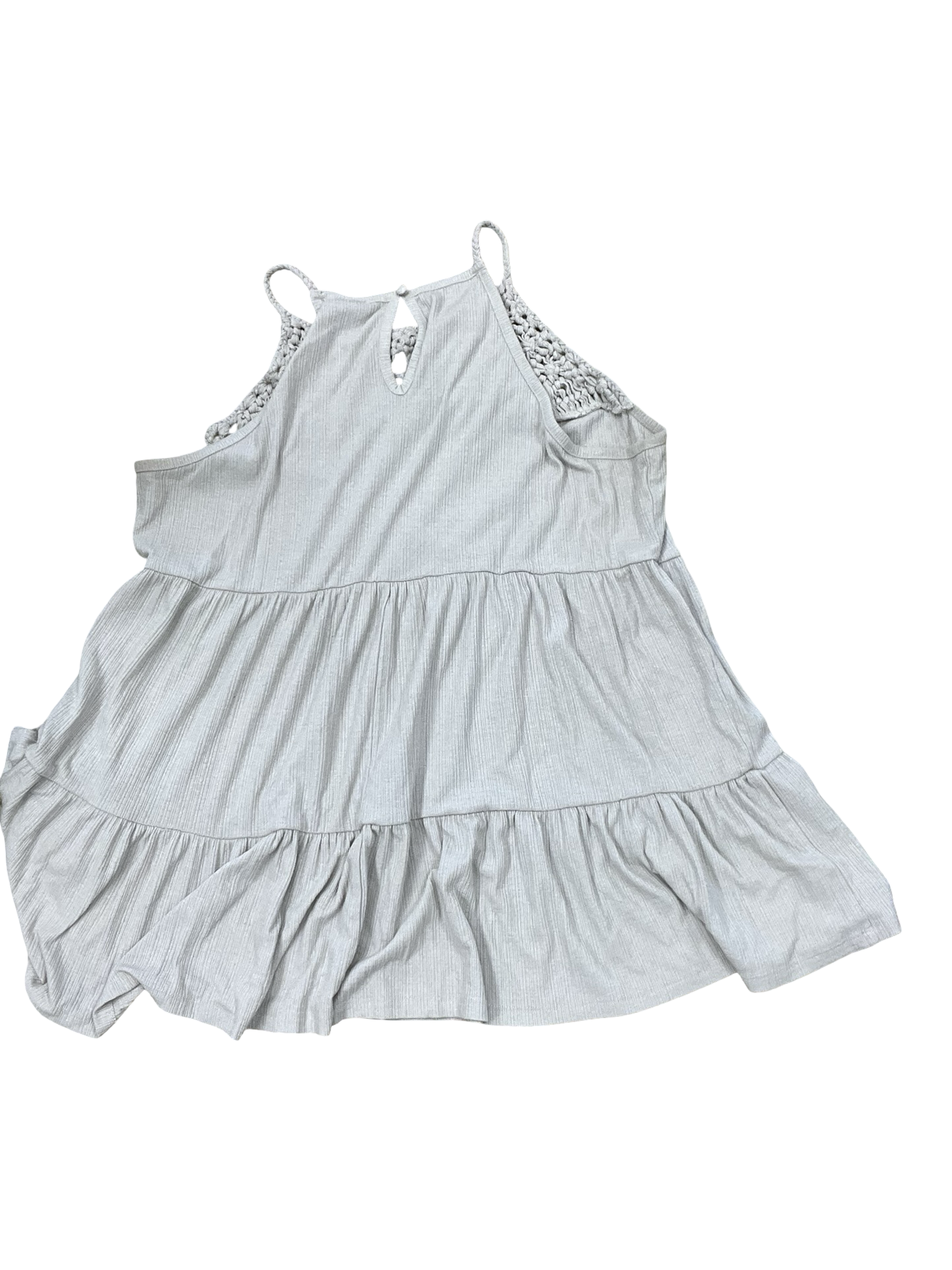 Top Sleeveless By Torrid In Tan, Size:2X