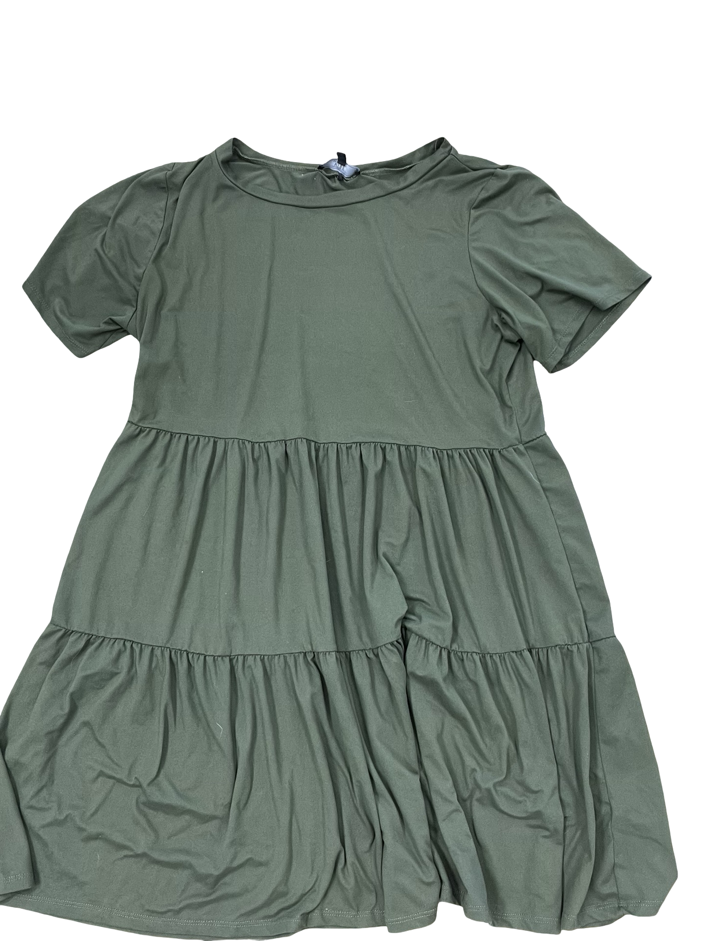 Dress Casual Midi By Vibe In Green, Size:2X
