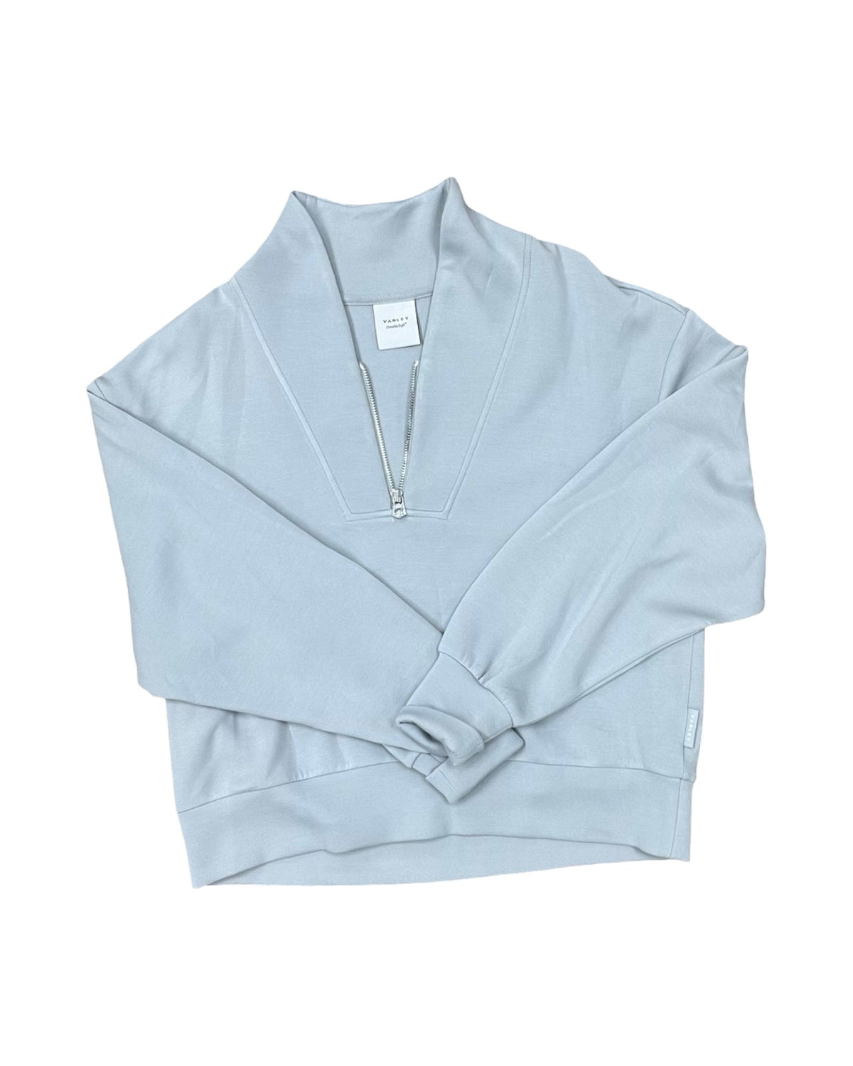 Sweatshirt Collar By Varley In Grey, Size:M