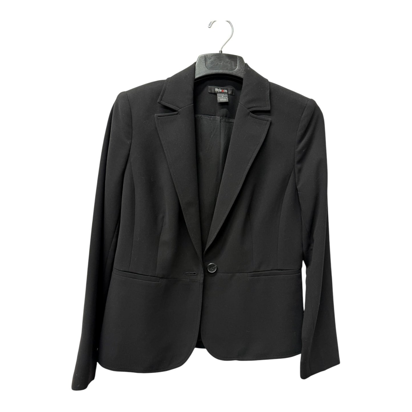 Blazer By Style And Company In Black, Size:S