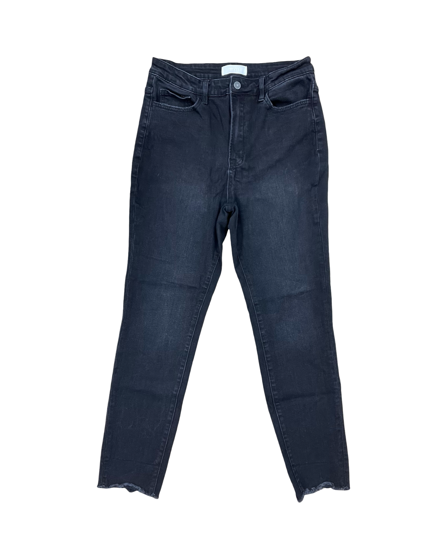 Jeans Skinny By Vervet In Black, Size:10