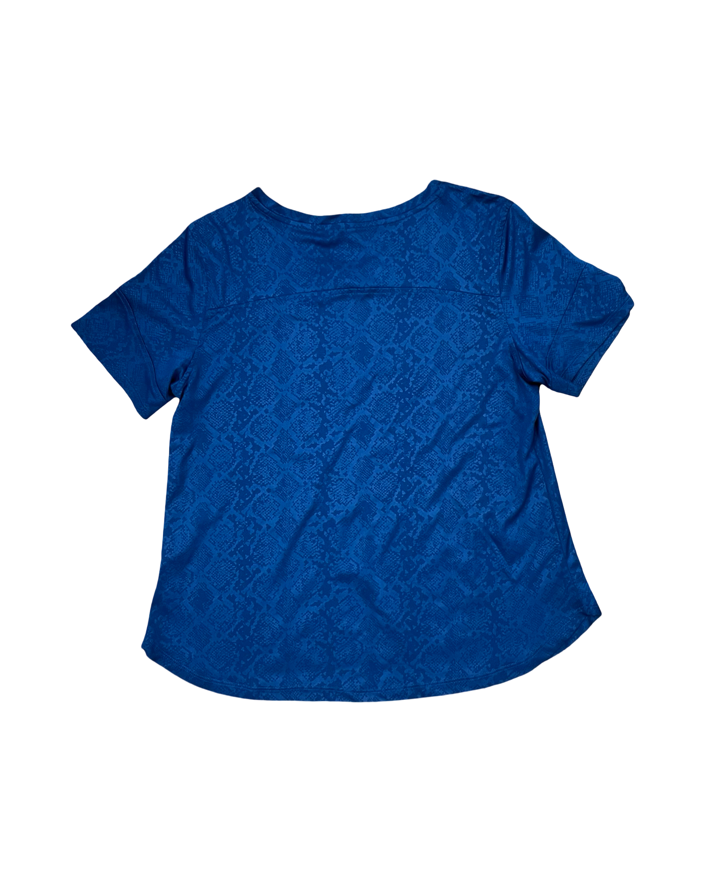 Top Ss By Clothes Mentor In Navy, Size:L