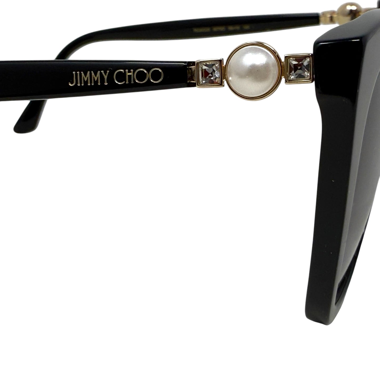 Cat Eye Rua /G Sunglasses Luxury Designer By Jimmy Choo, Size: Large