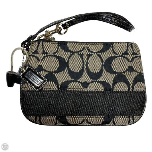Wristlet Designer By Coach, Size: Small