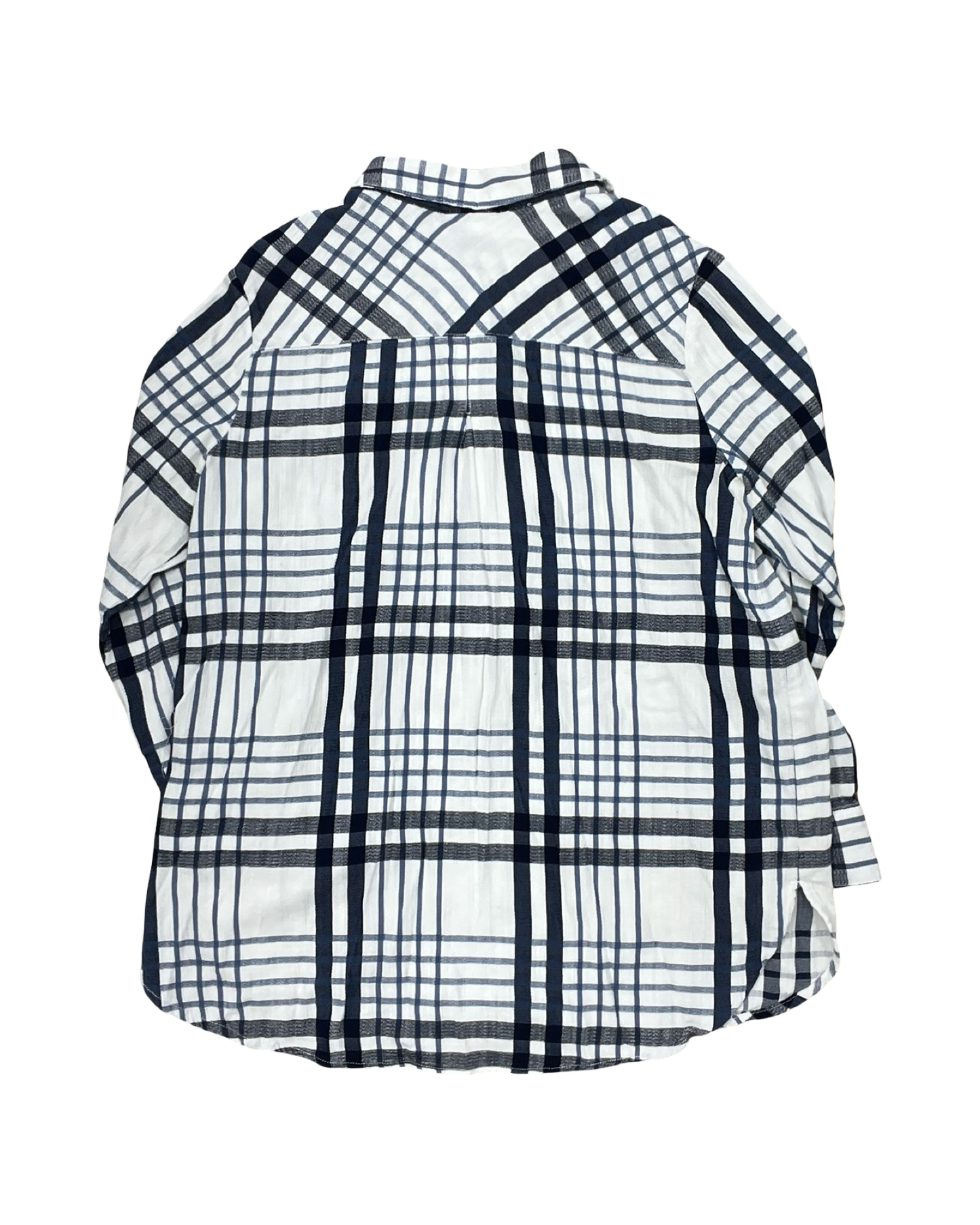 Top Ls By Liz Claiborne In Blue & White, Size:L
