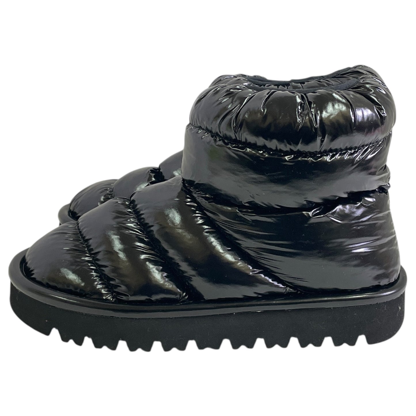 BOOTS ANKLE FLATS by  CME In BLACK, Size: 8