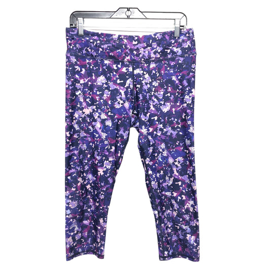 Athletic Capris By Fabletics In Purple, Size:M