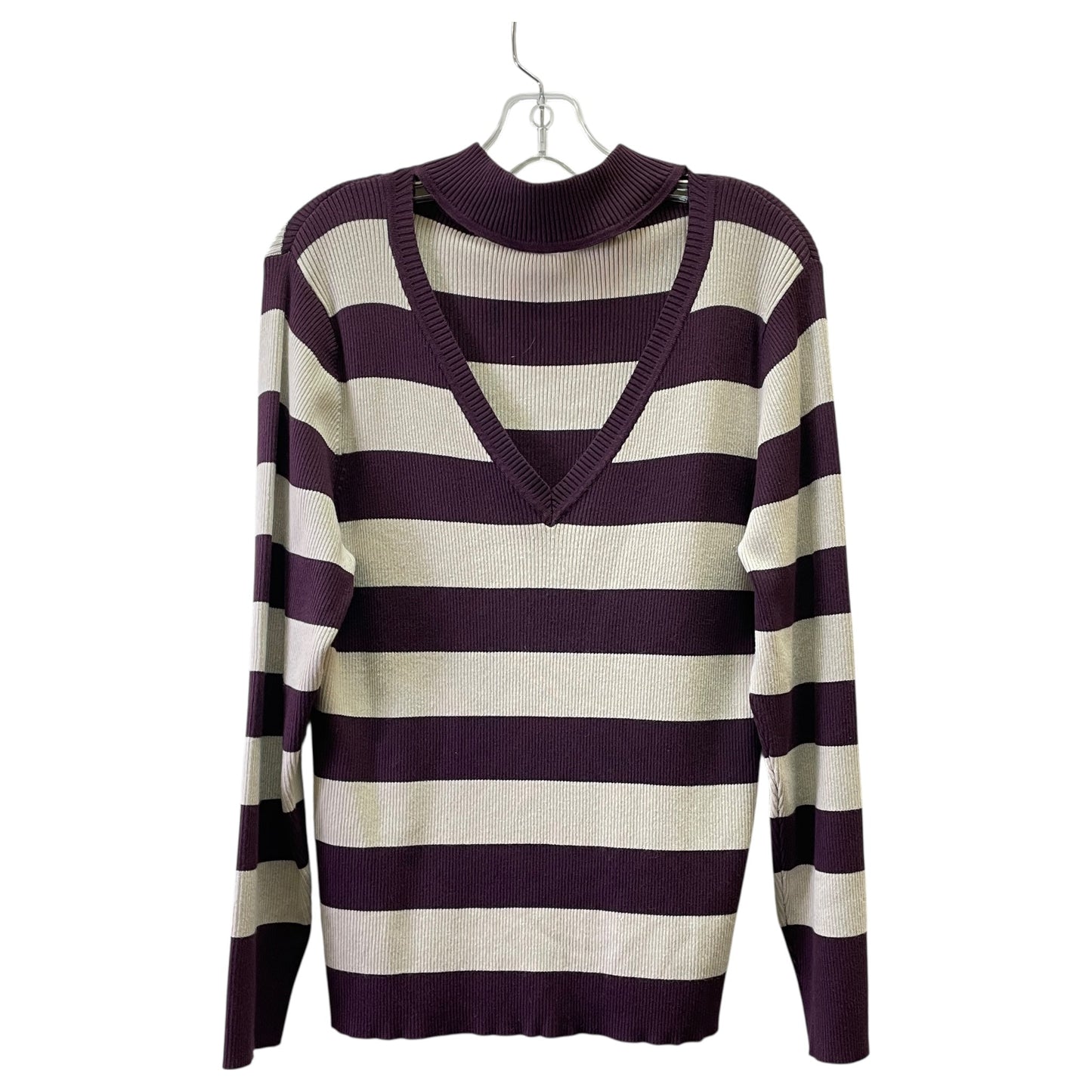 Sweater By 525 In Taupe, Size:Xxl