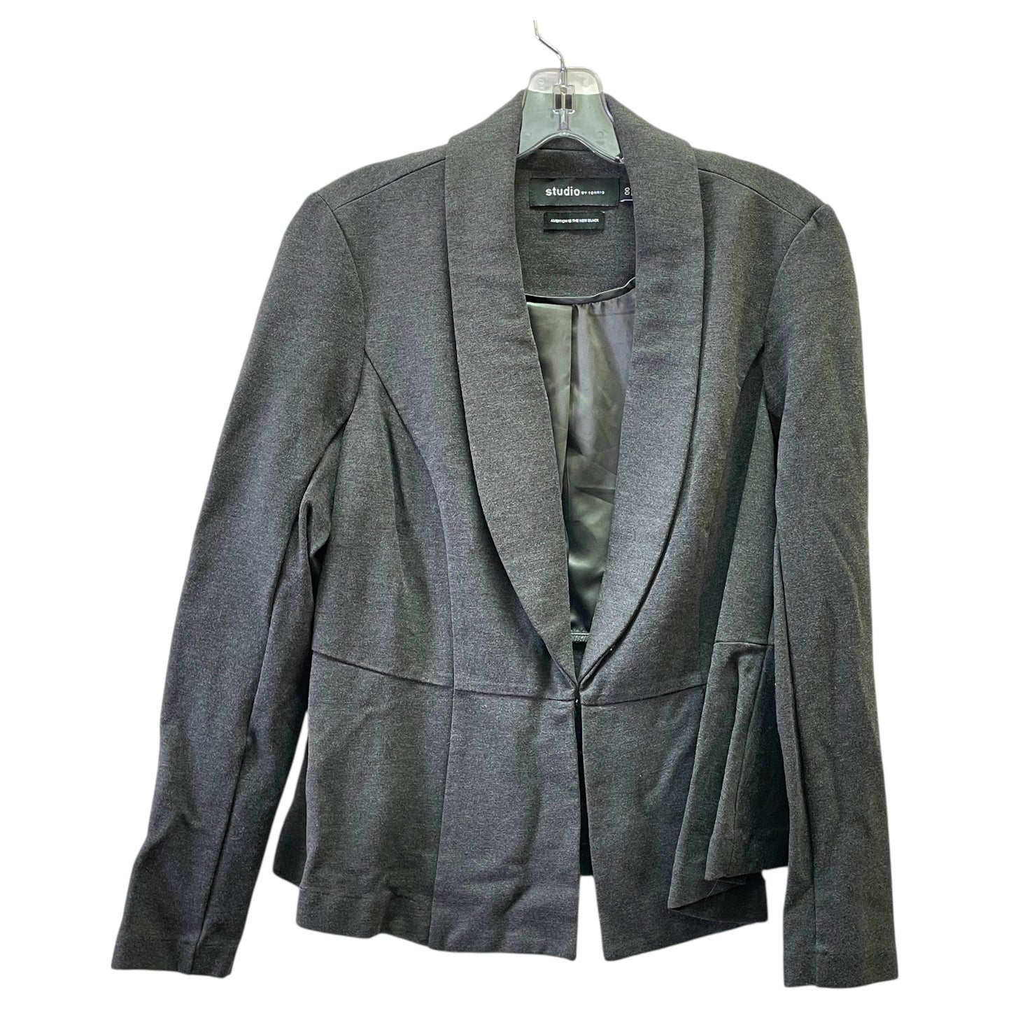 Blazer By Torrid In Grey, Size:Xs