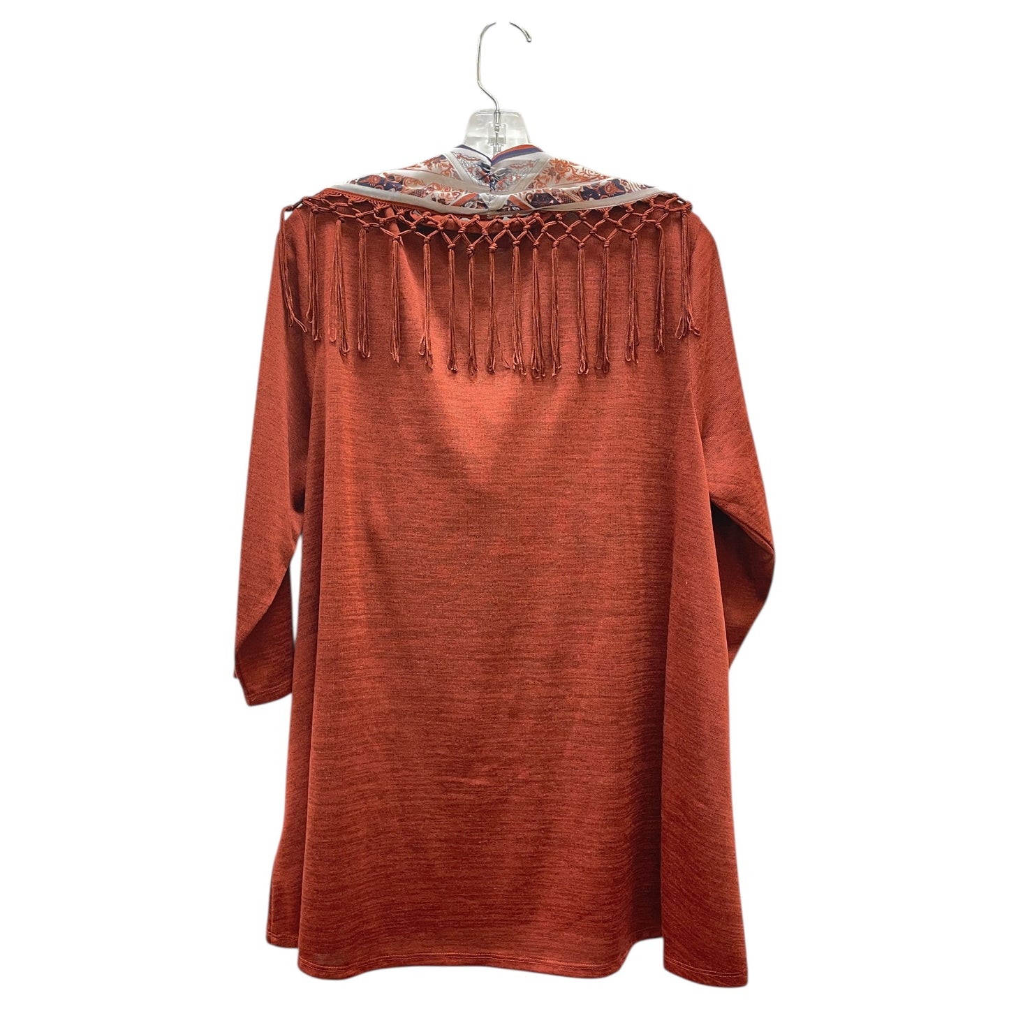 Top Ls By Style And Company In Orange, Size:Xl