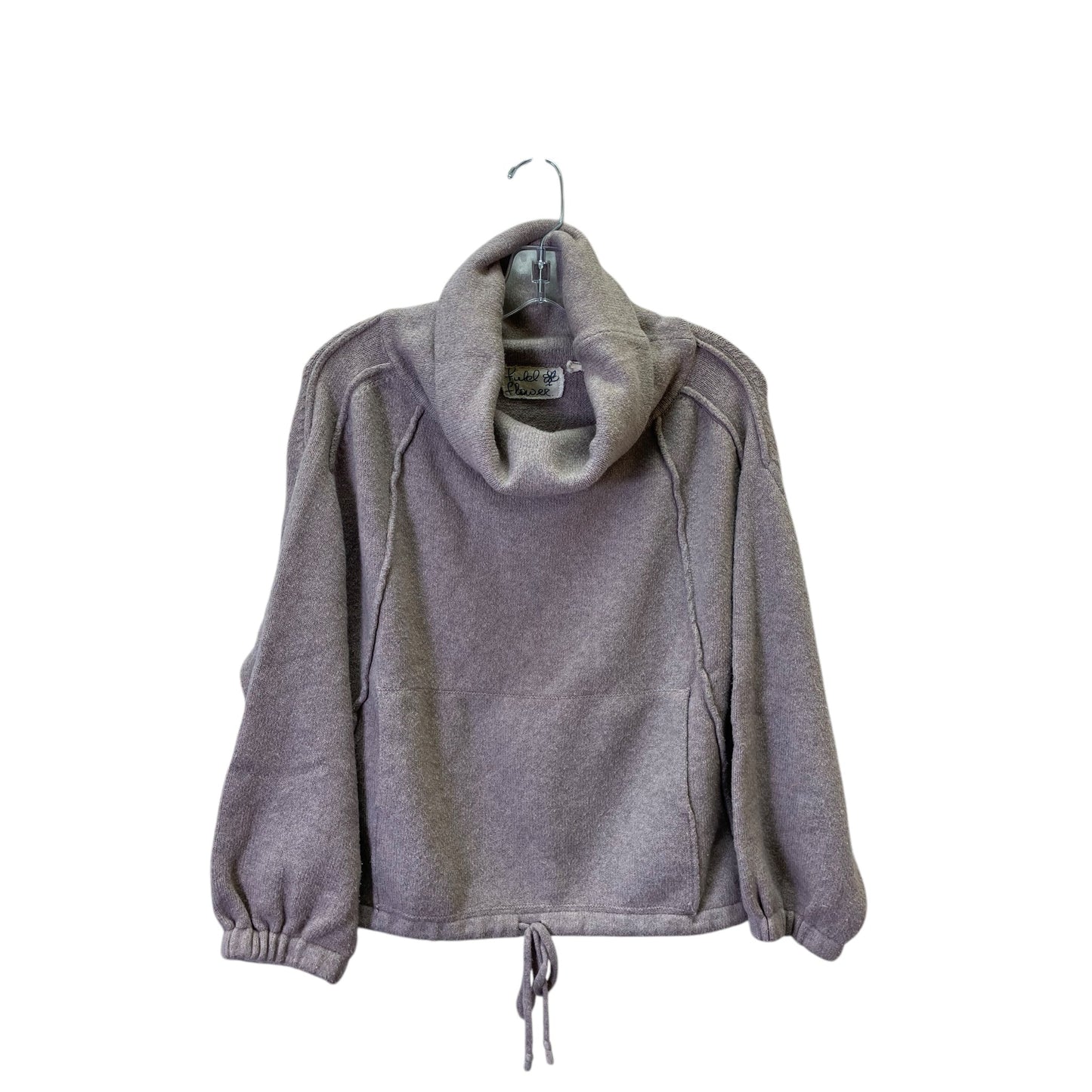 Sweatshirt Collar By Field Flower In Taupe, Size:Sp