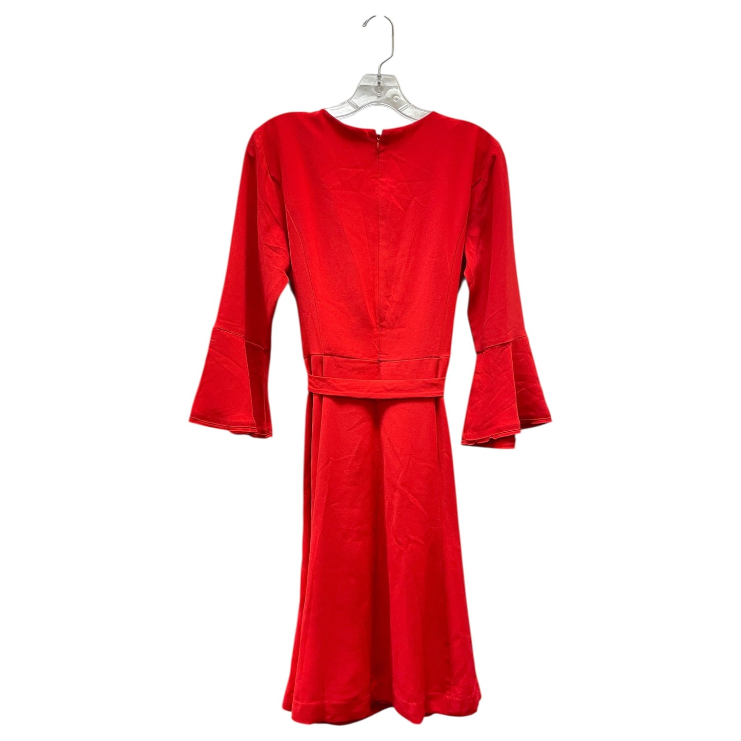Dress Work By Ann Taylor In Red, Size:10