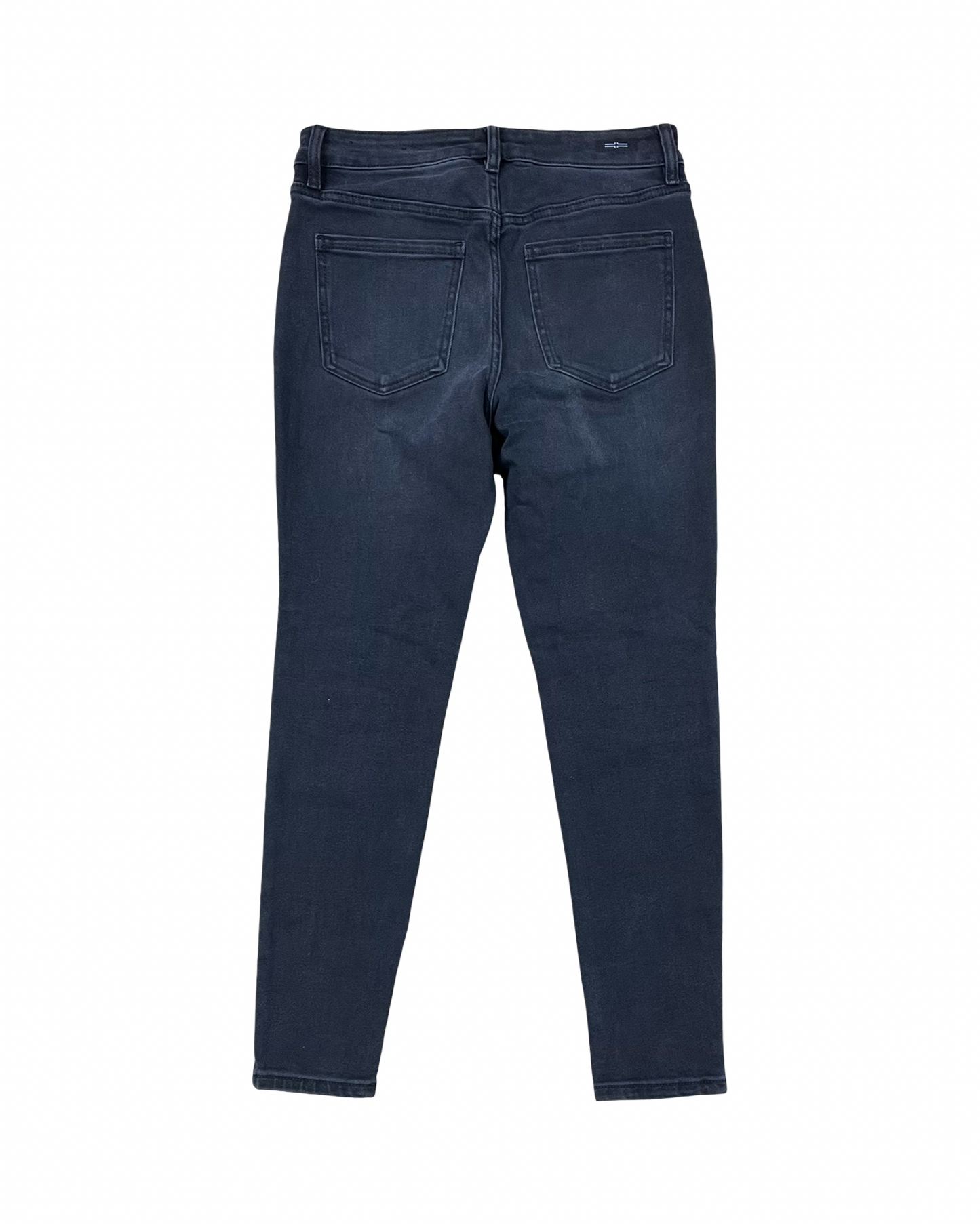 Jeans Skinny By Liverpool In Black Denim, Size:8P