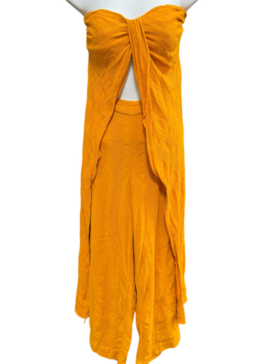 Pants Set 2pc By Free People In Gold, Size: S