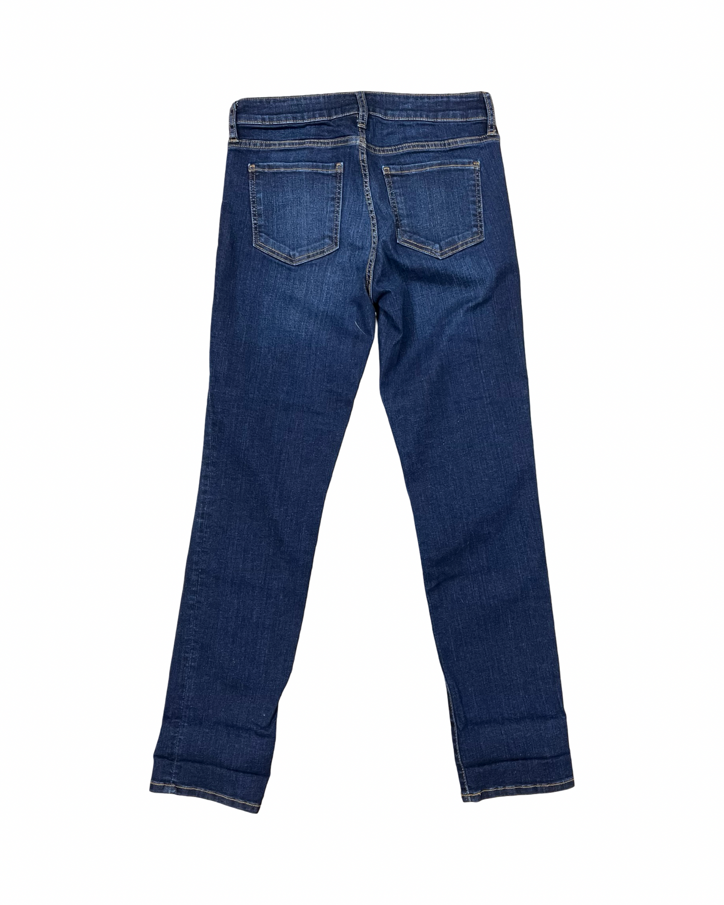 Jeans Straight By Kut In Blue Denim, Size:2