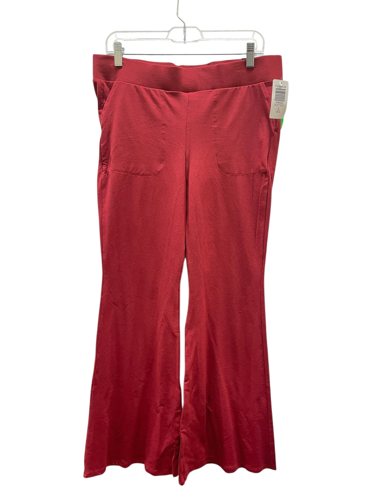 Pants Wide Leg By Torrid In Red, Size:2X