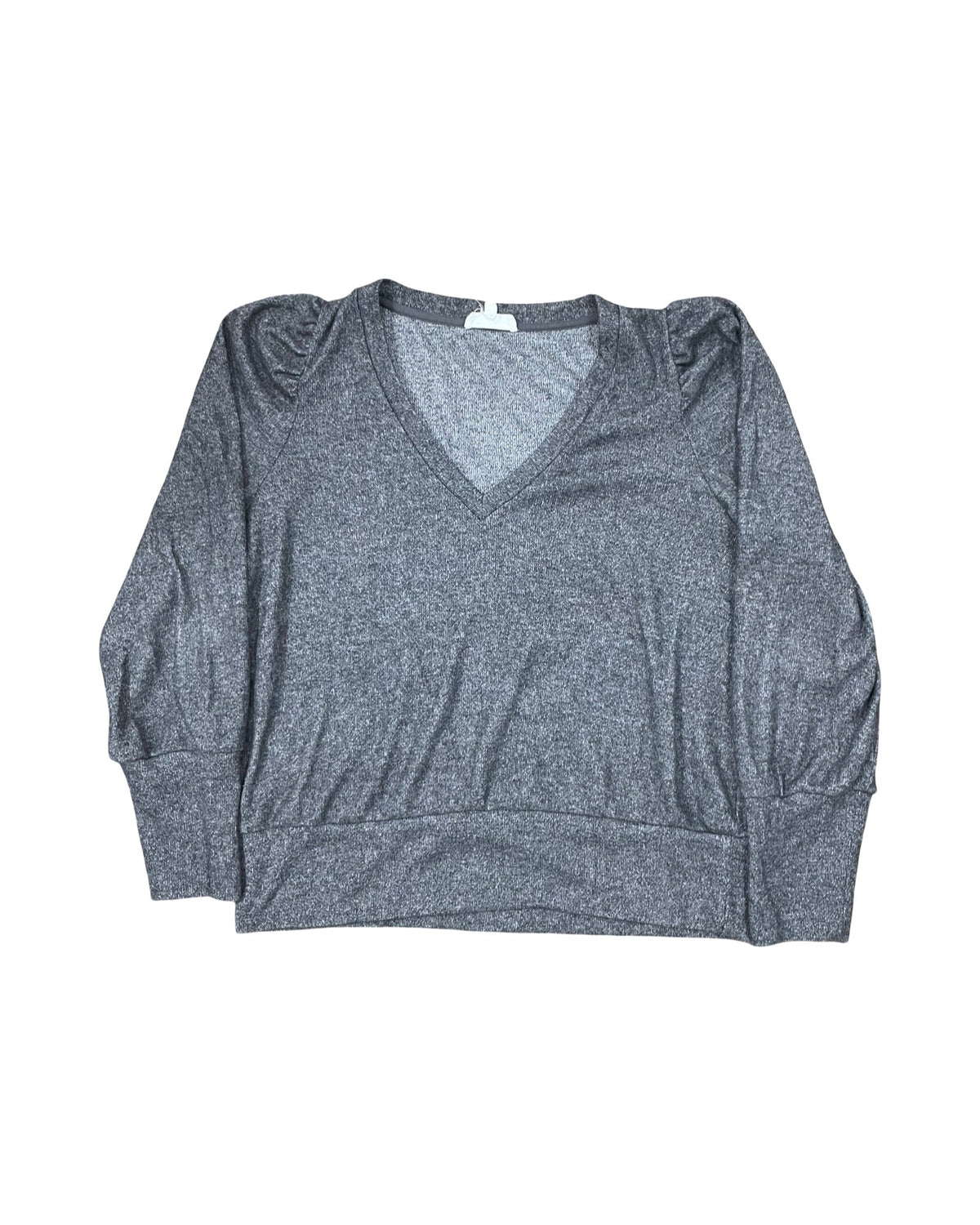 Sweater By Clothes Mentor In Grey, Size:Xl