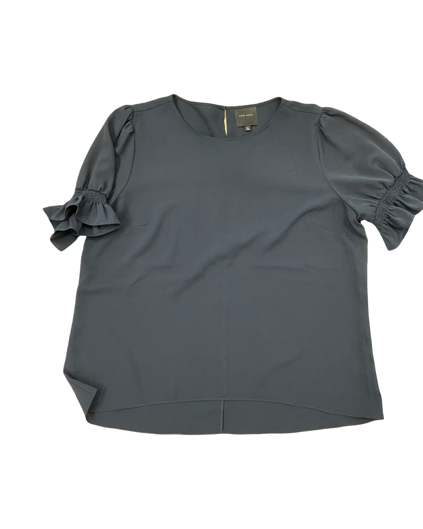 Top Ss By Alex Marie In Navy, Size:Xl