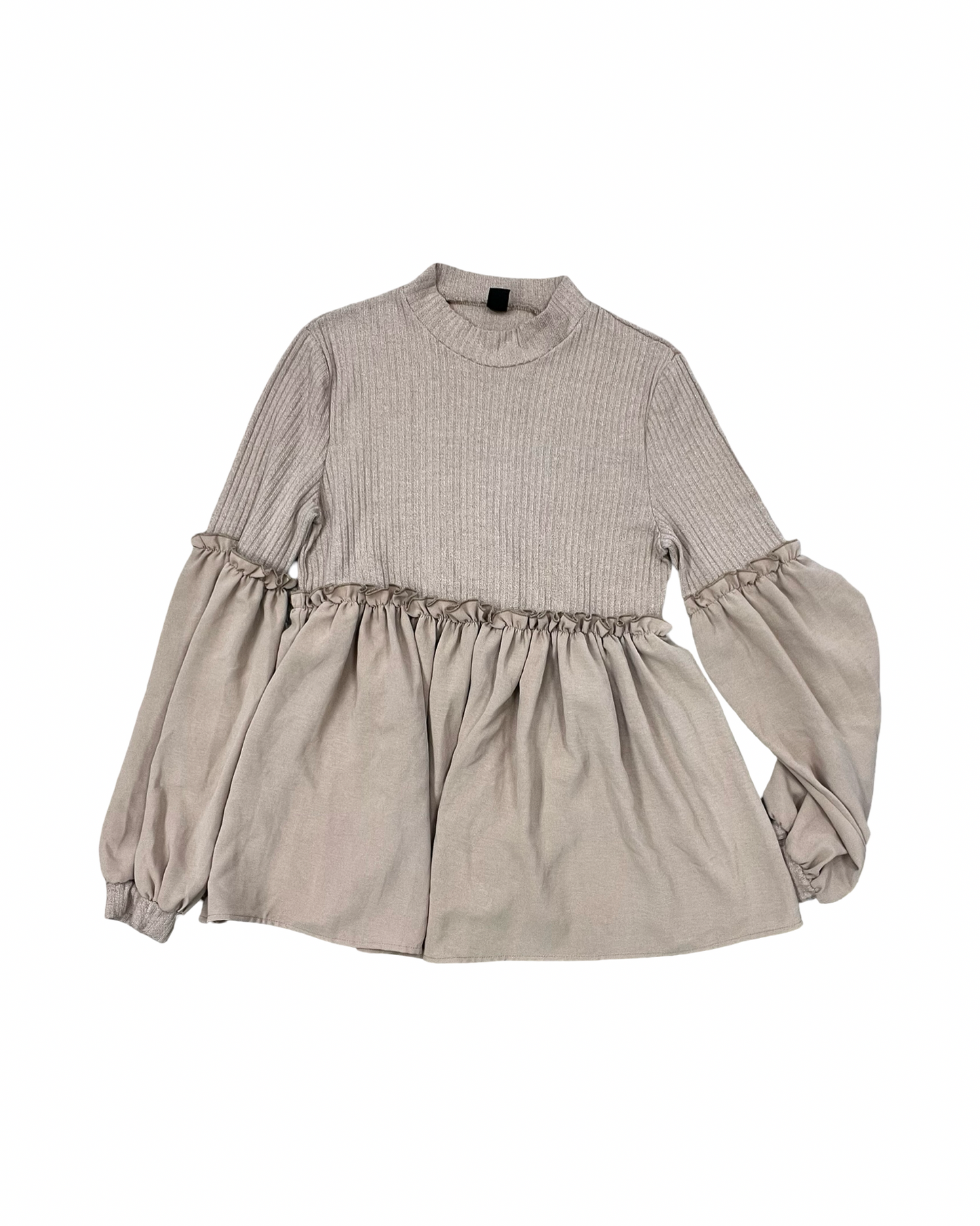 Top Ls By Shein In Brown, Size:M