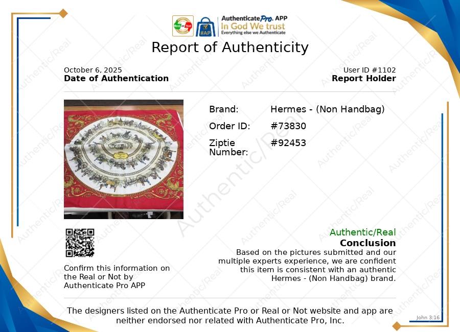 Scarf Luxury Designer By Hermes In Red & White