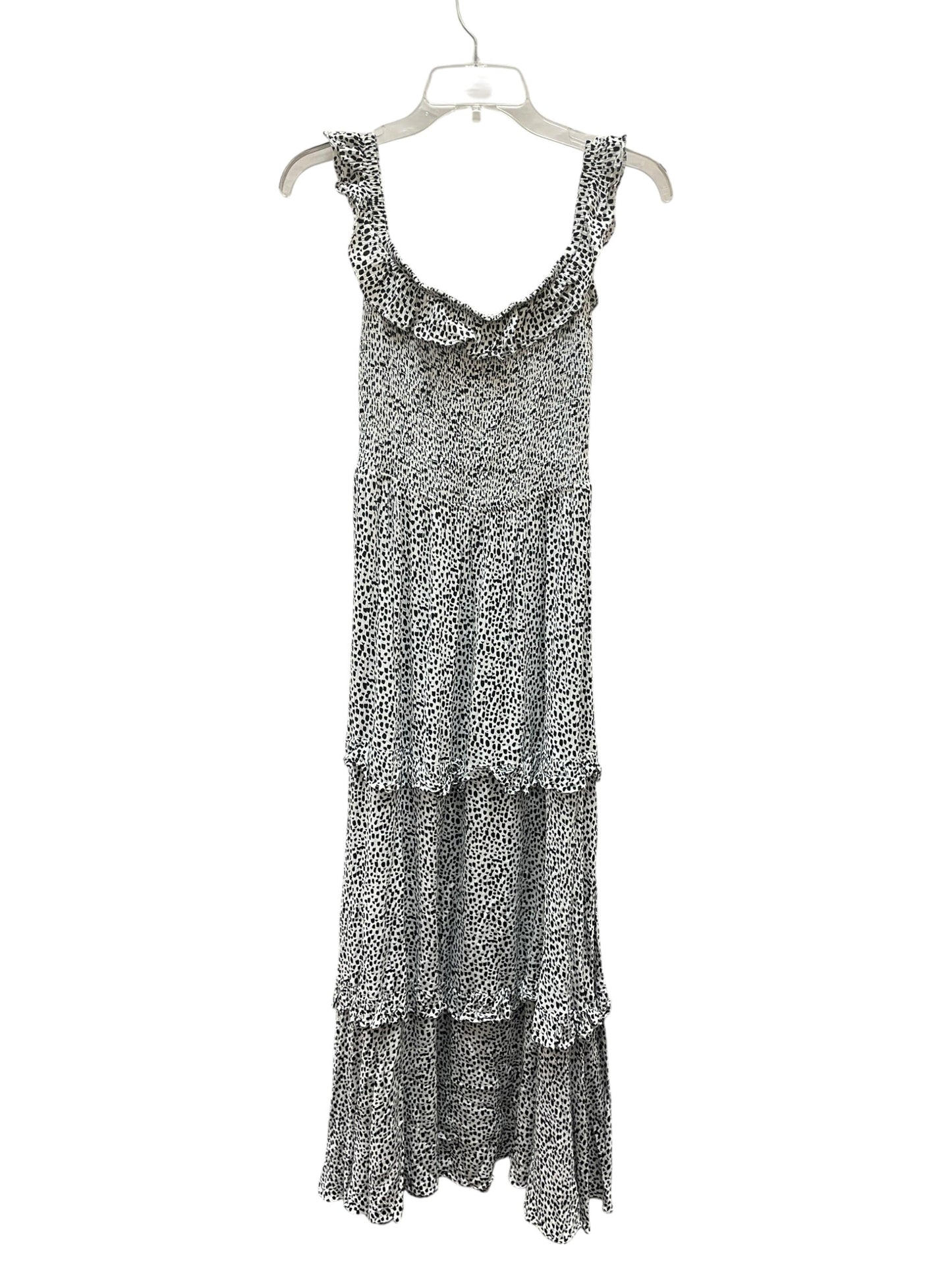 Dress Casual Maxi By Express In Black & White, Size:Sp