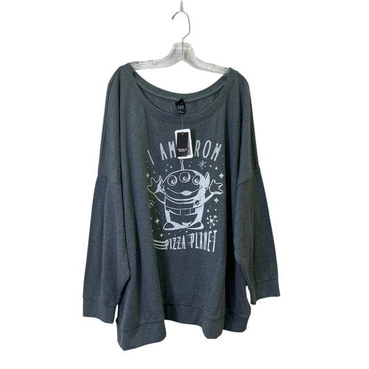 Top Ls By Disney Store In Grey, Size:5X