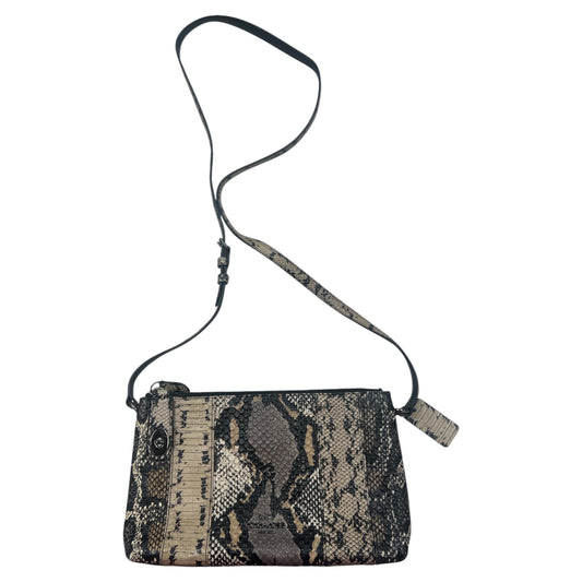 Crossbody Designer By Coach In Snakeskin Print, Size:Medium