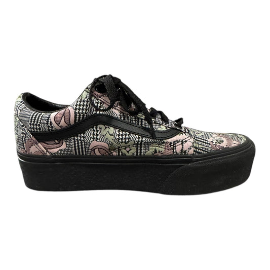 Sneaker Platform By Vans In Multi, Size:9