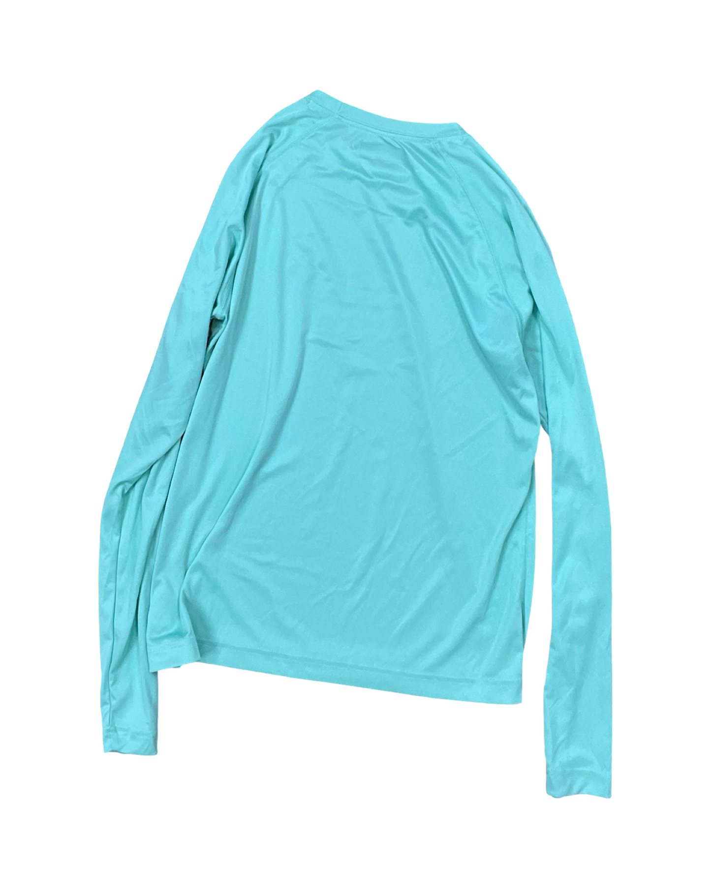 Athletic Top Ls Collar By Columbia In Green, Size:M