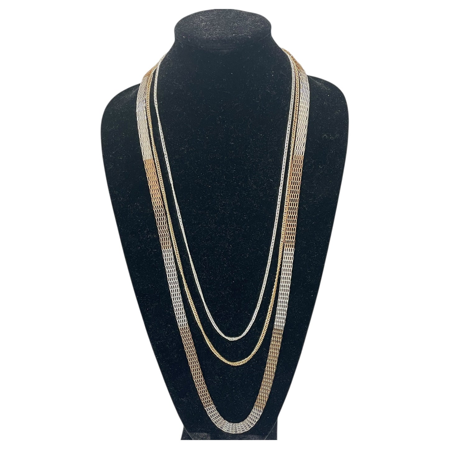 Necklace Layered By Apt 9 In Gold & Silver