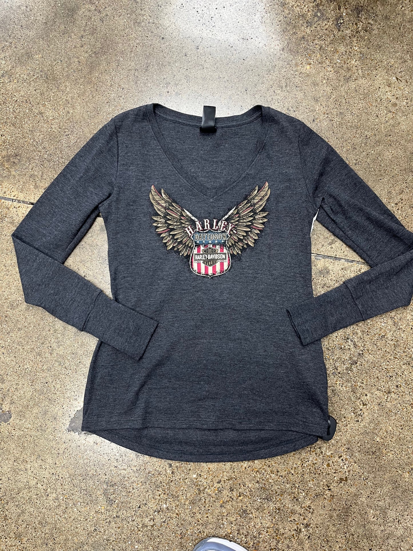 Top Ls By Harley Davidson In Grey, Size:S