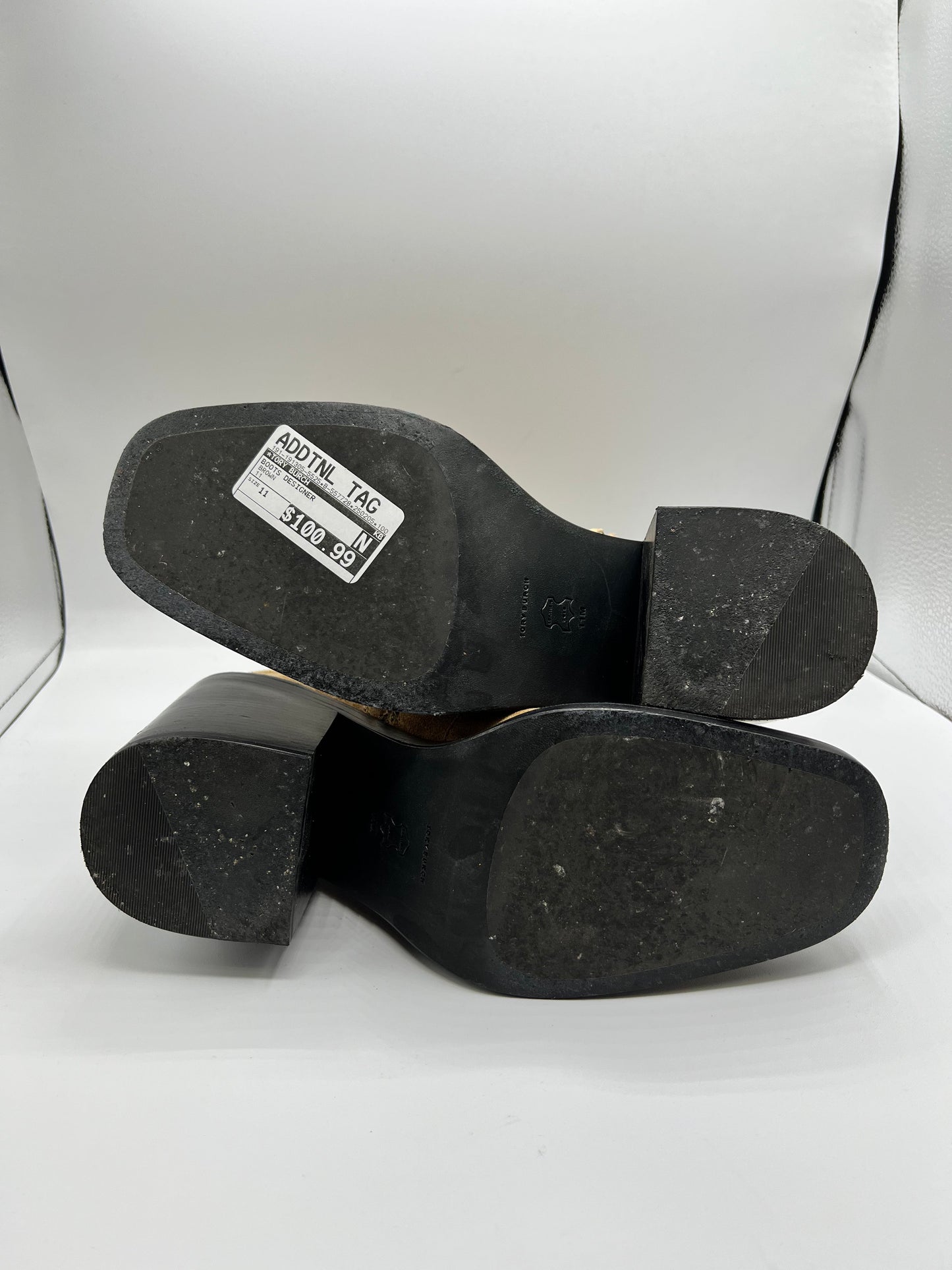 BOOTS DESIGNER by TORY BURCH In BROWN, Size: 11