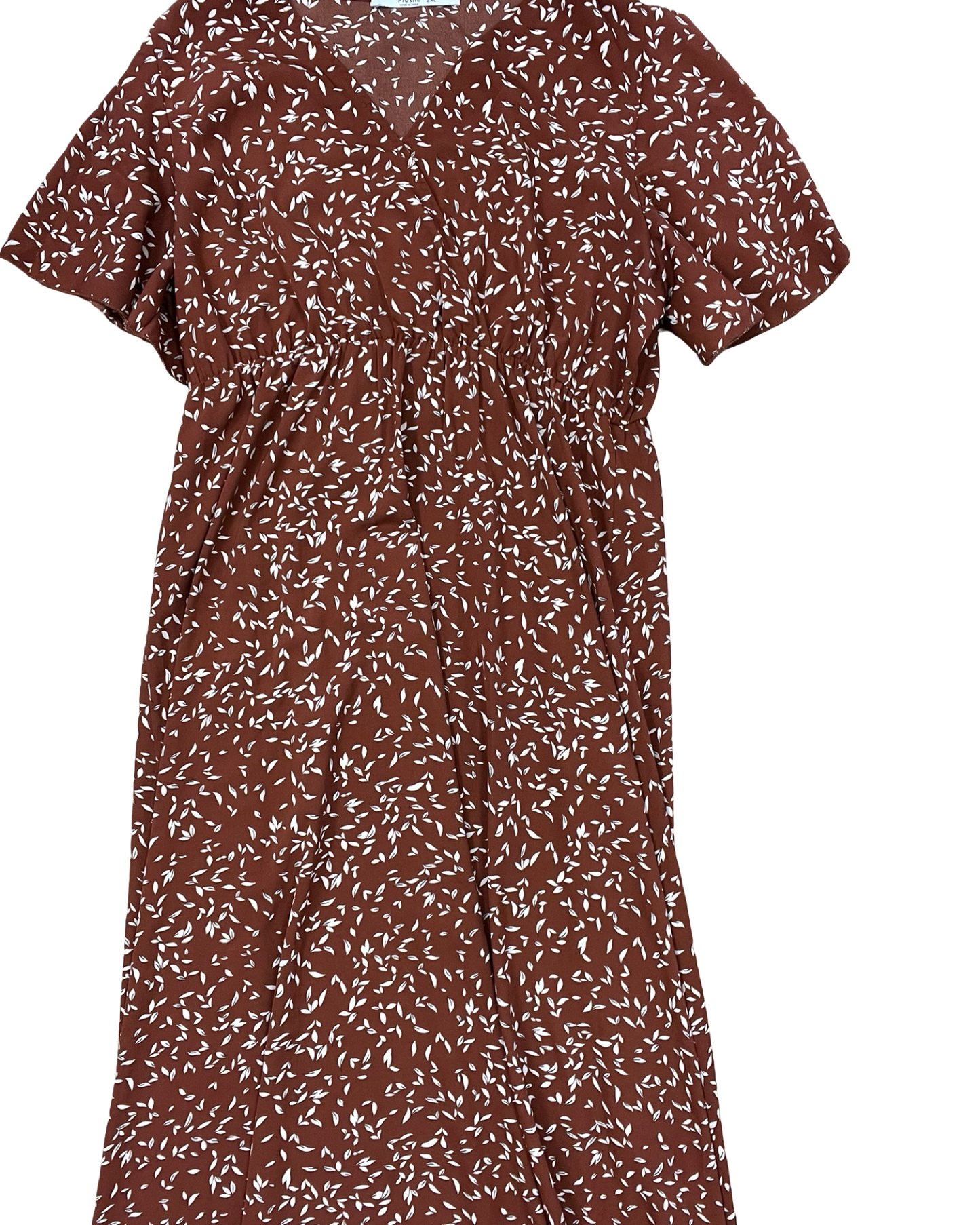 Dress Casual Maxi By Clothes Mentor In Brown, Size:2X