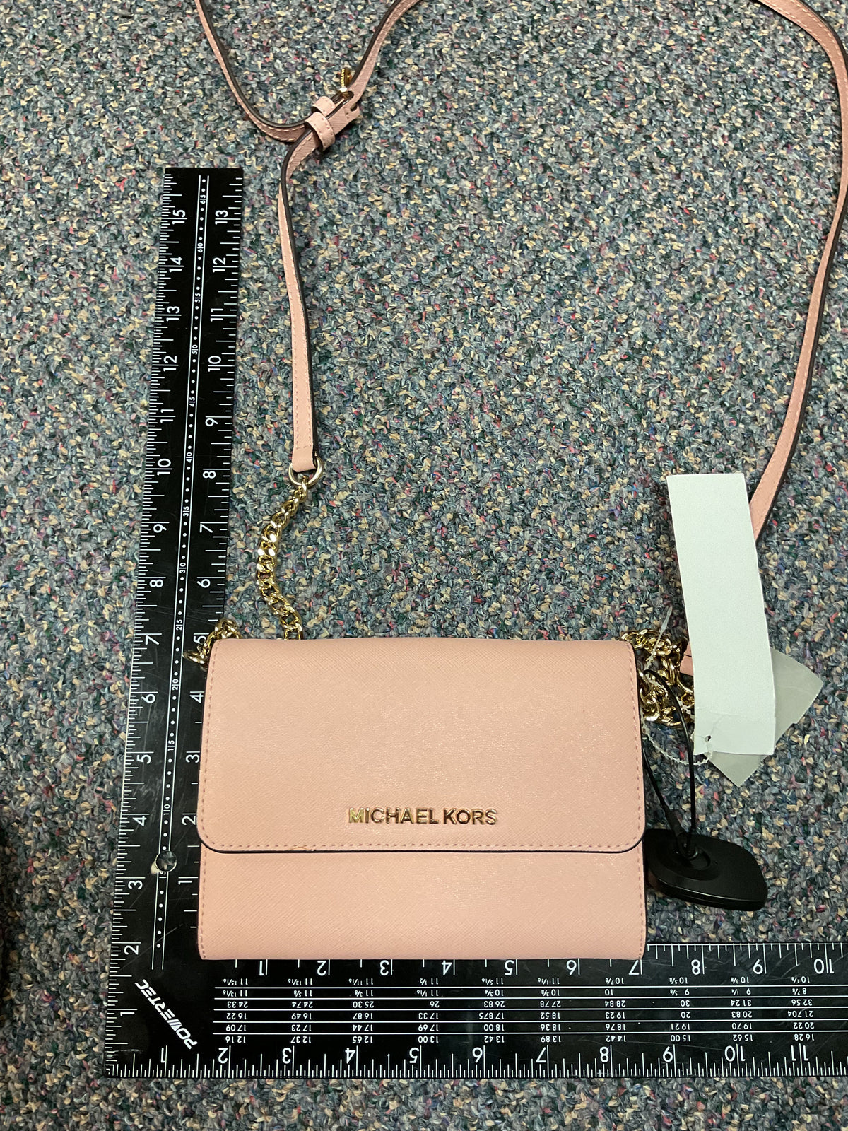 Crossbody Designer By Michael Kors In Pink, Size:Small