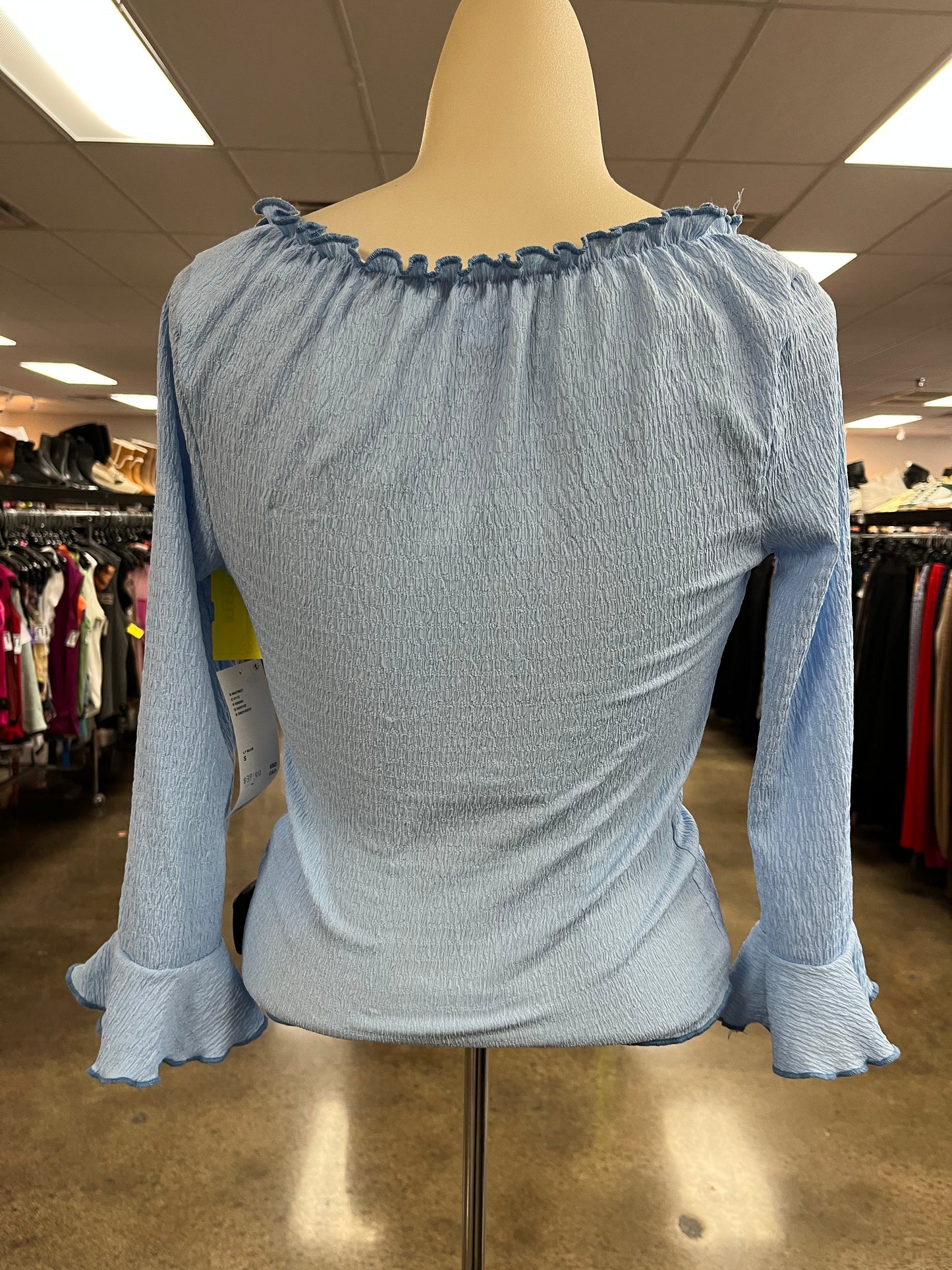 Top Ls By Kimichi Blue In Blue, Size:S