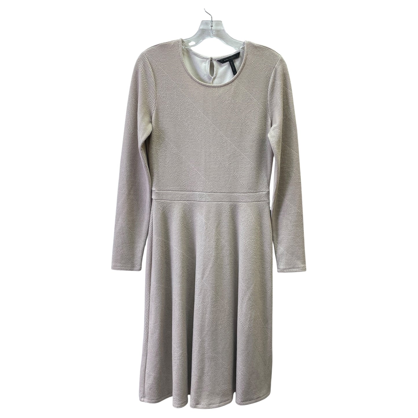 Dress Work By Bcbgmaxazria In Beige, Size:S