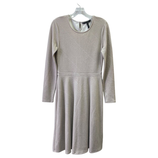 Dress Work By Bcbgmaxazria In Beige, Size:S