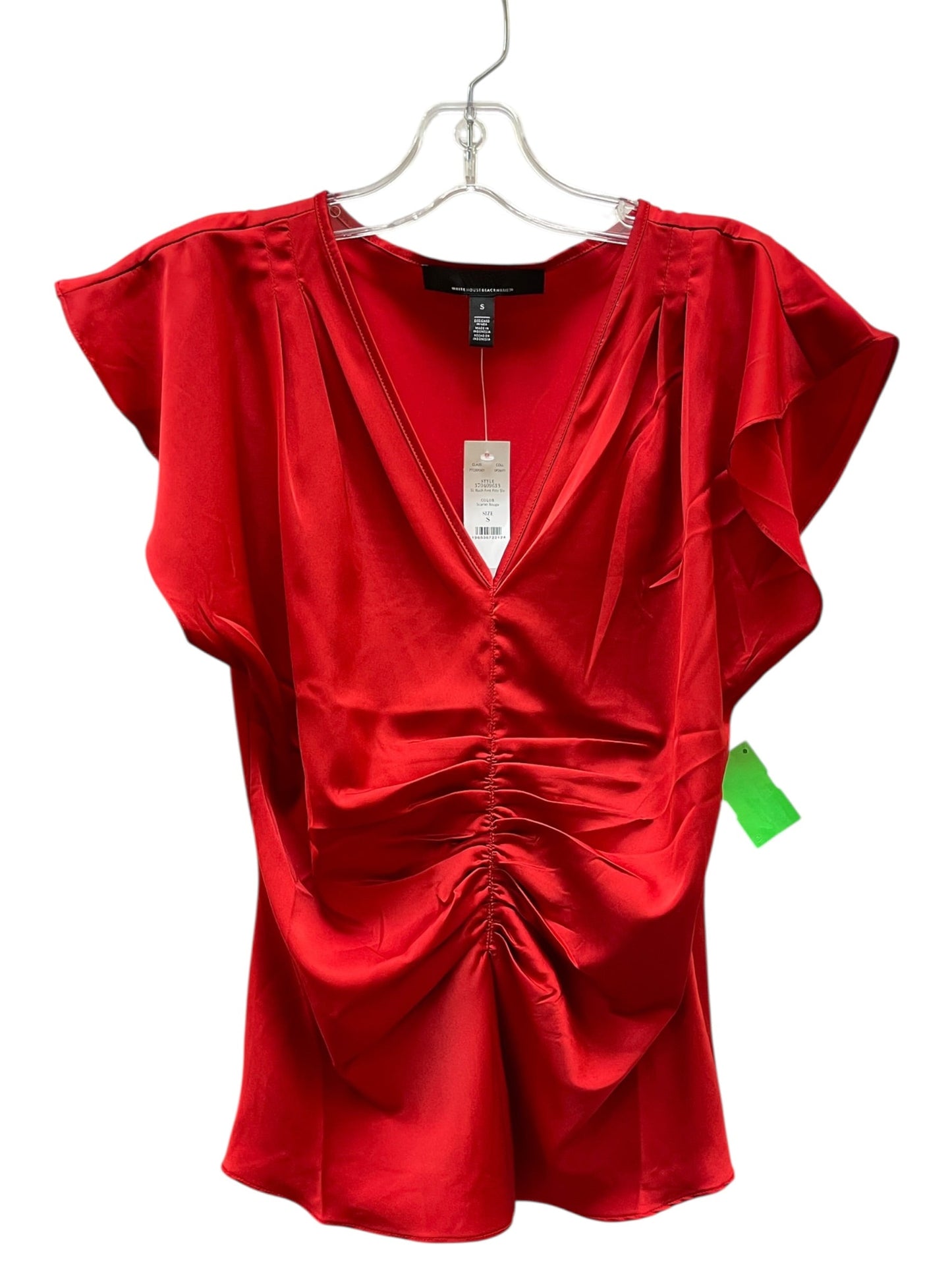 Top Sleeveless By White House Black Market In Red, Size:S
