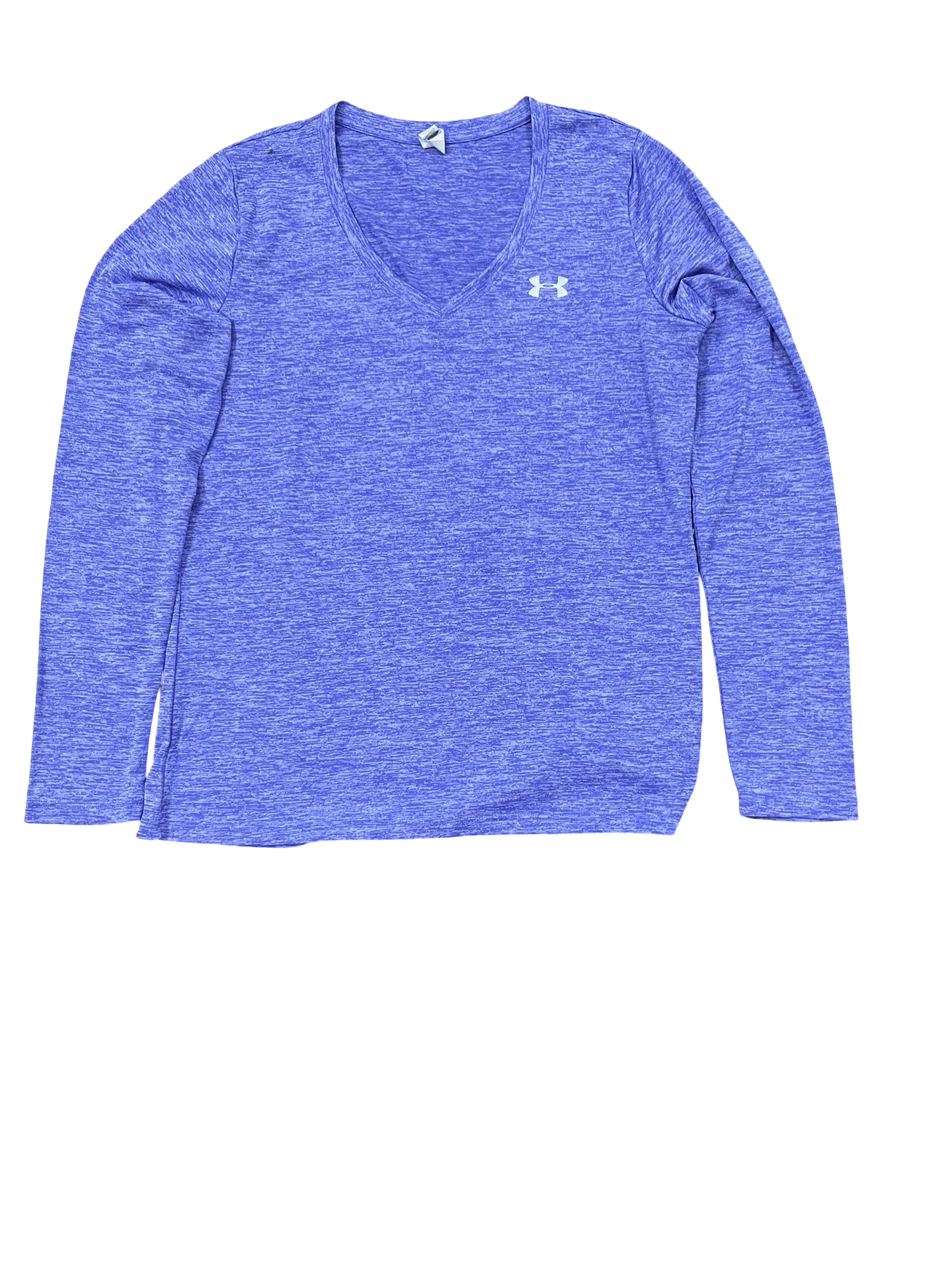 Athletic Top Ls Crewneck By Under Armour In Purple, Size:M