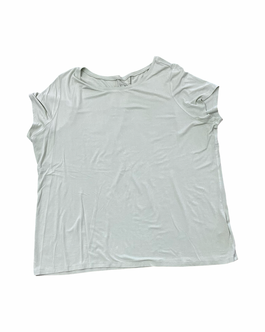 Top Ss By G By Giuliana In Green, Size:1X