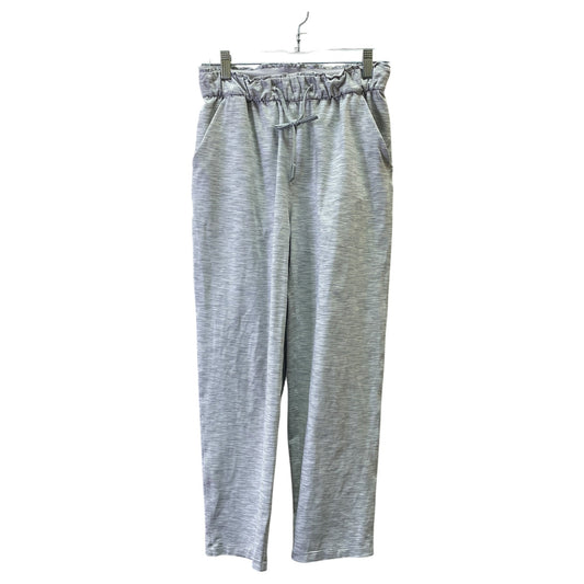 Athletic Pants By Lululemon In Grey & White, Size:S