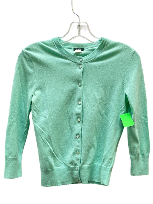 Cardigan By J. Crew In Teal, Size:Xs