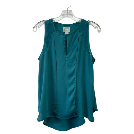 Top Sleeveless By Maeve In Green, Size:Xs