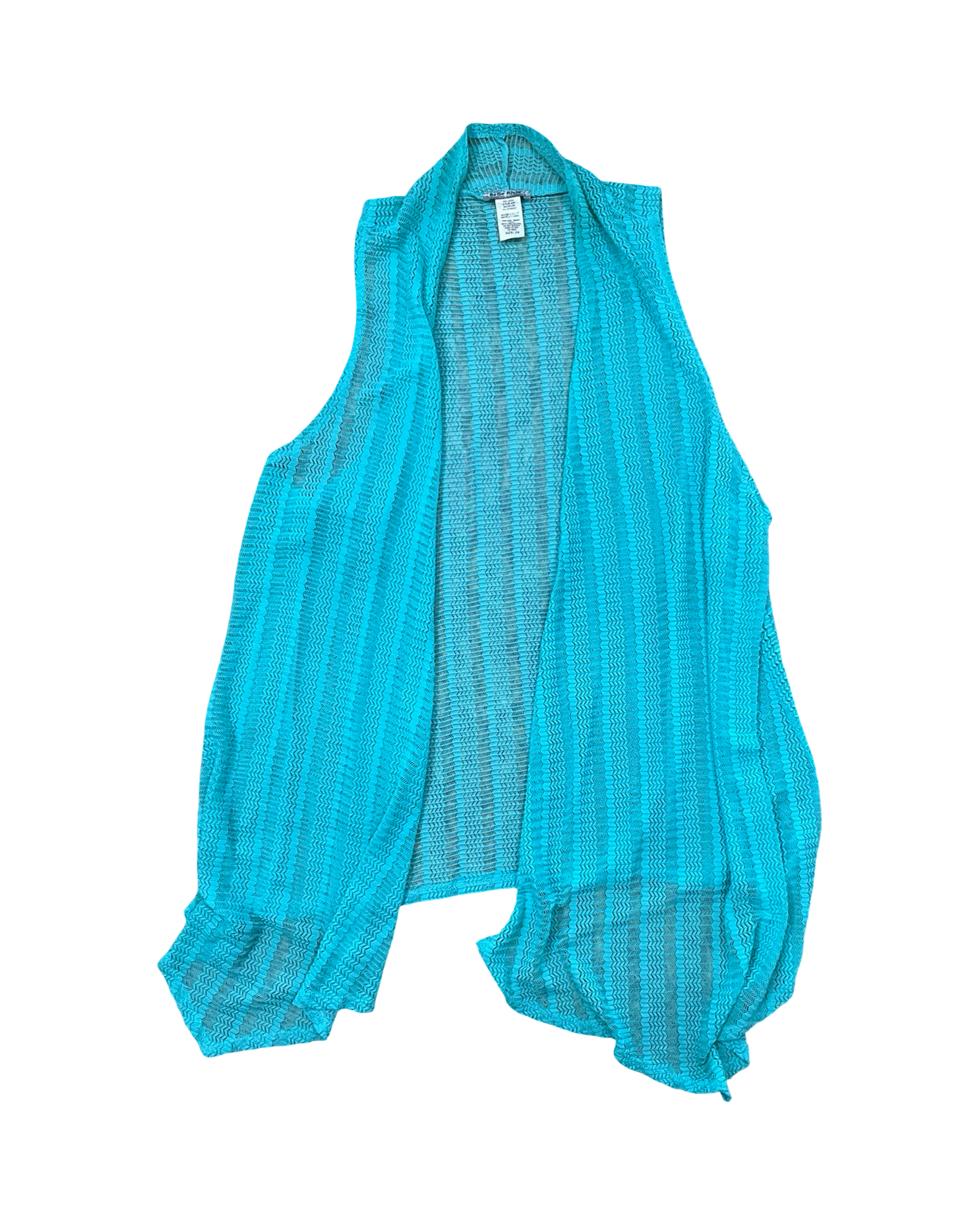 Cardigan By Clothes Mentor In Teal, Size:2X