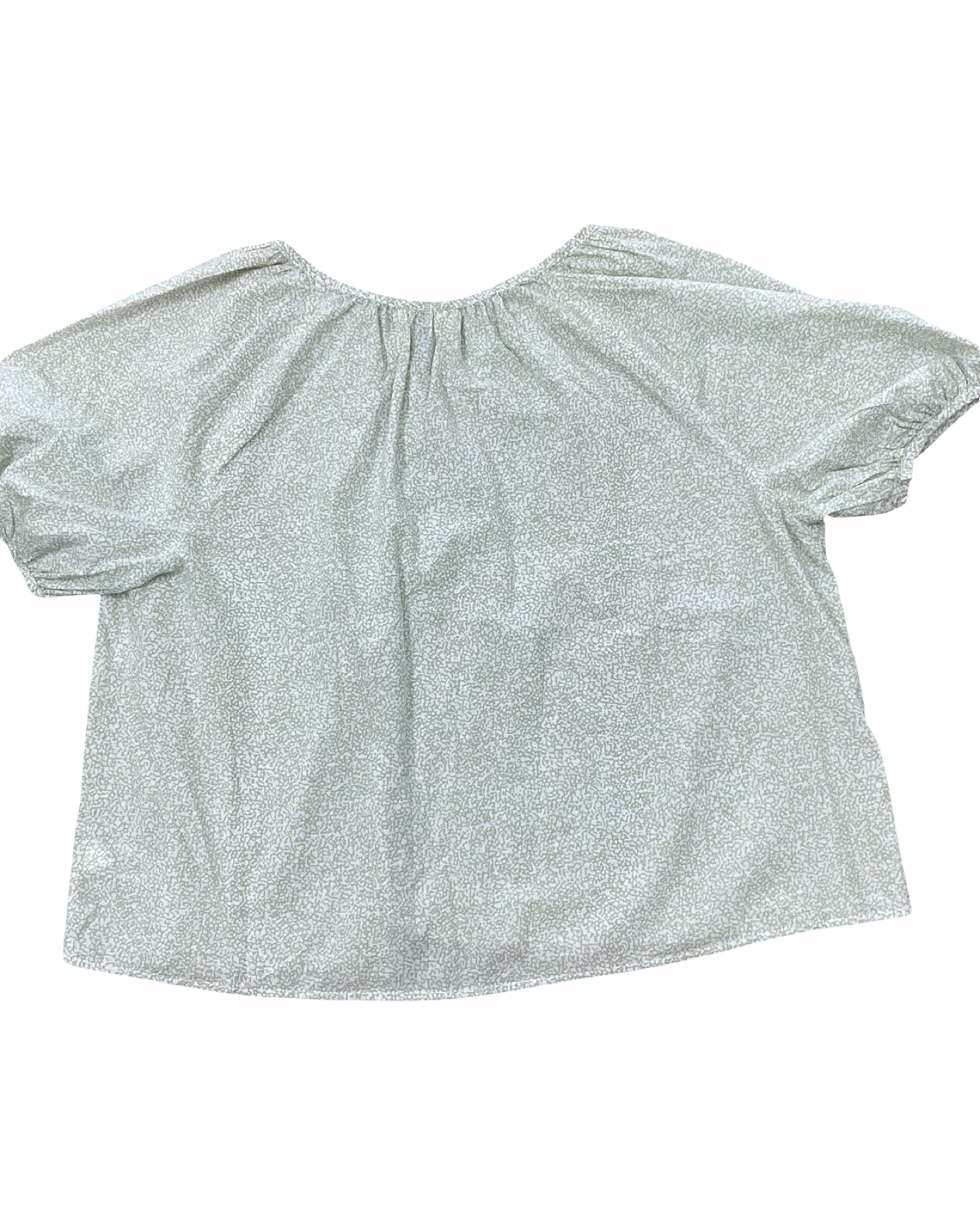 Top Ss By Universal Thread In Green & White, Size:Xl