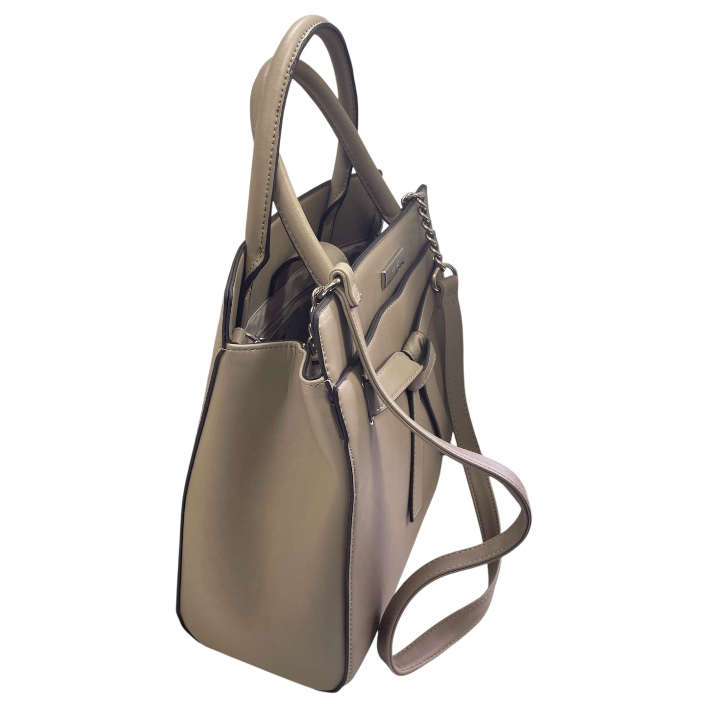 Handbag By Nine West In Taupe, Size:Medium