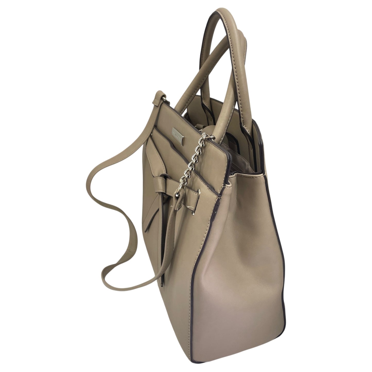 Handbag By Nine West In Taupe, Size:Medium