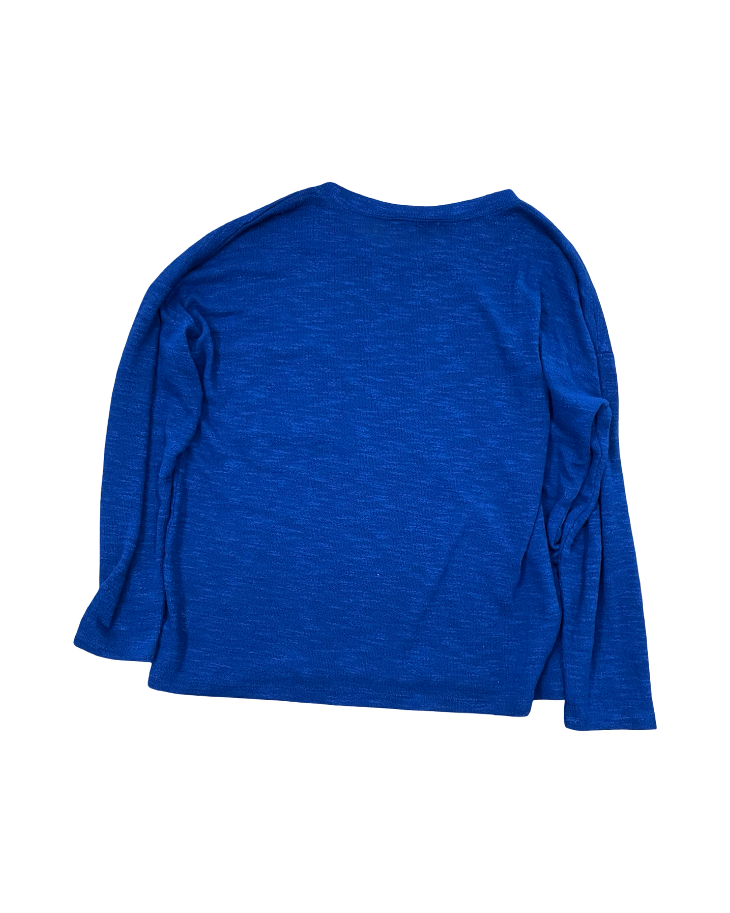 Top Ls By Zenana In Blue, Size:L