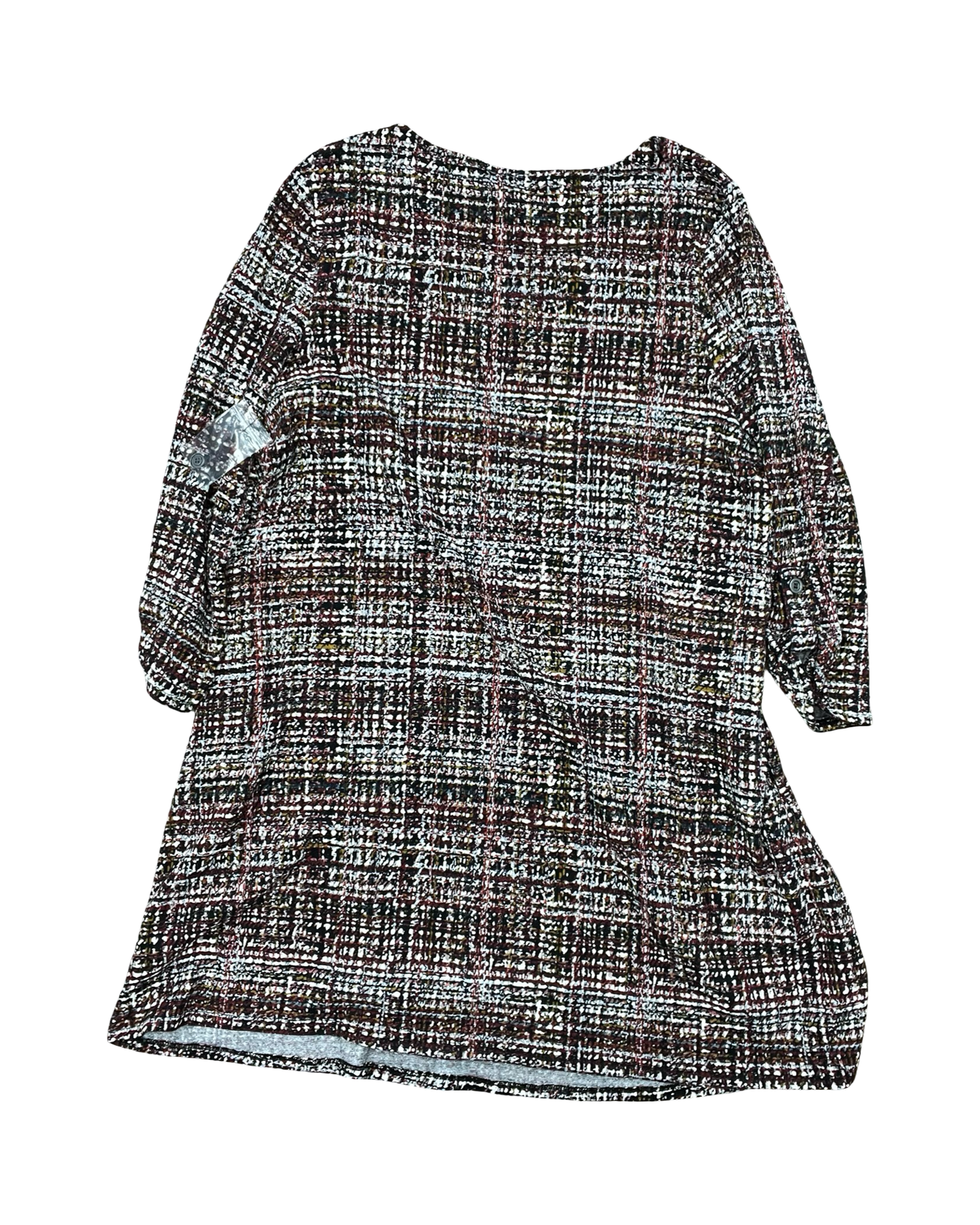 Dress Work By Apt 9 In Black & Red, Size:Xl