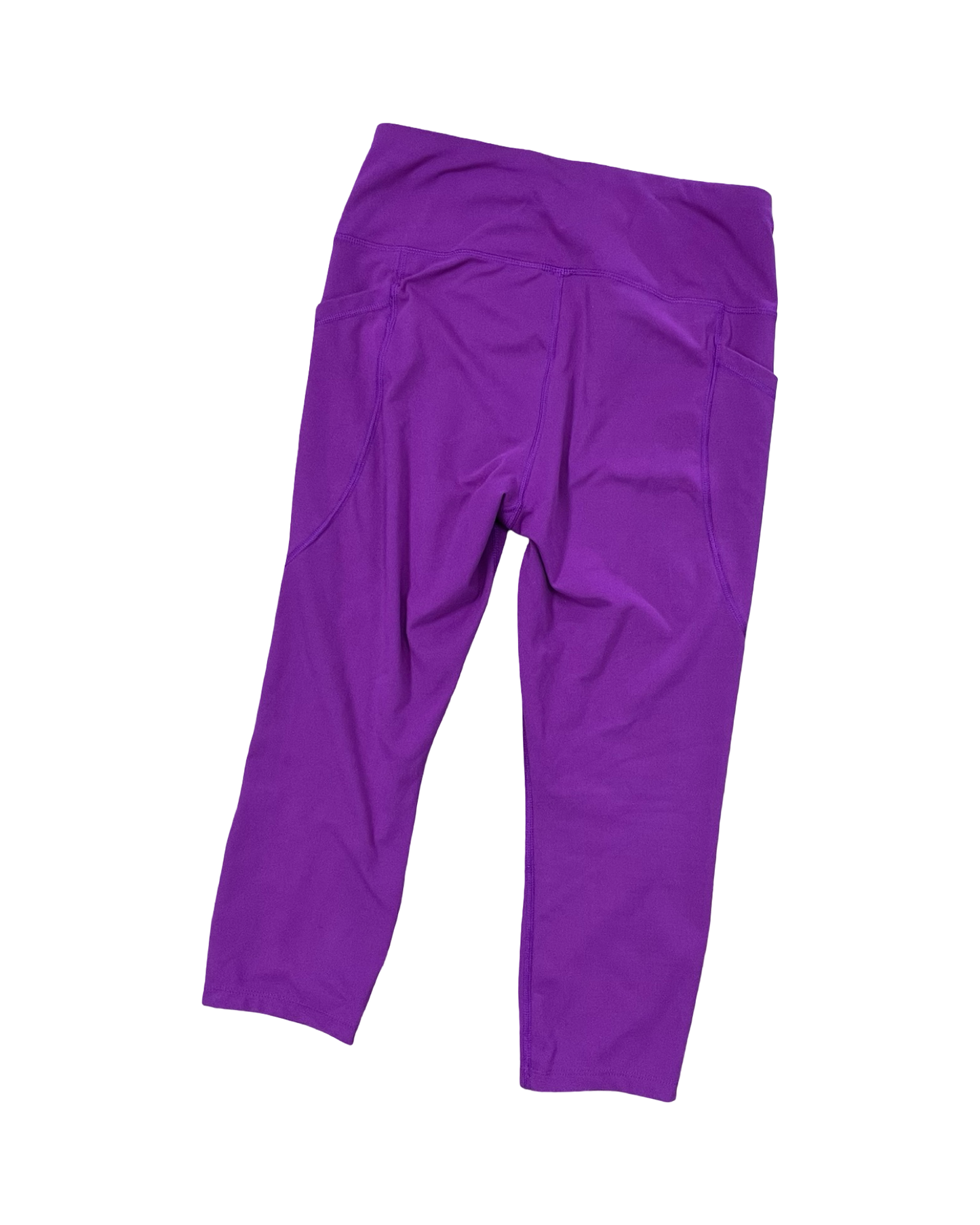 Athletic Leggings By Avia In Purple, Size:L